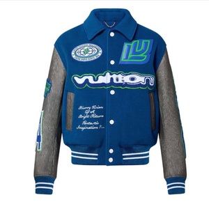 Louis Vuitton Embroidered Varsity Blouson